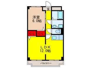 ヴィラサンテの物件間取画像